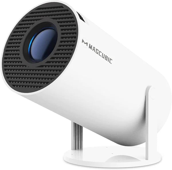 MAGCUBIC Mini Projector – 180° Draaibare Beamer met Flexibele Projectie voor Wand & Plafond | HD Beeldkwaliteit