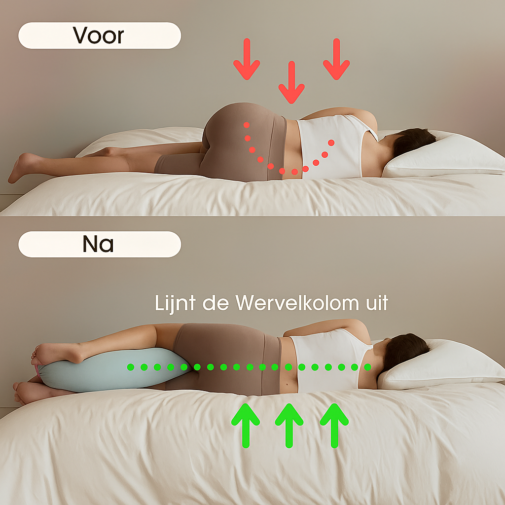 Buddy™ Zwangerschaps- en Voedingskussen – Ultiem Comfort voor Mama & Baby