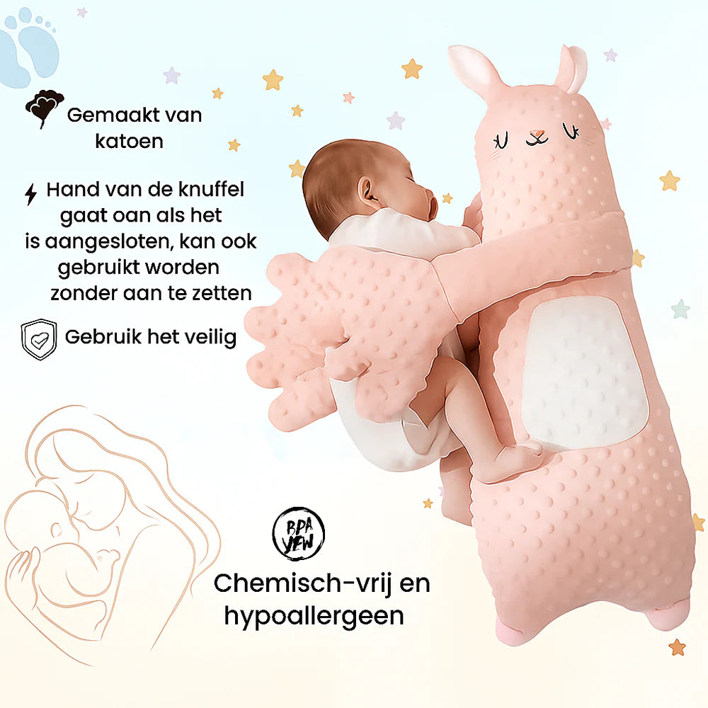 🌙 CozyArm™ – De Troostende Slaapknuffel voor Rust & Veiligheid