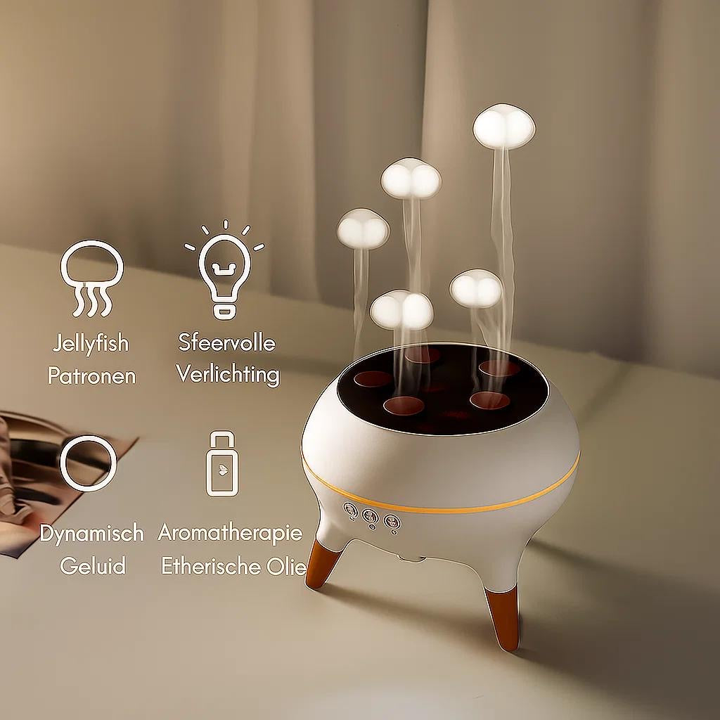 Luminara™ Jelly Diffuser – Pure Luxe in een Compact Design