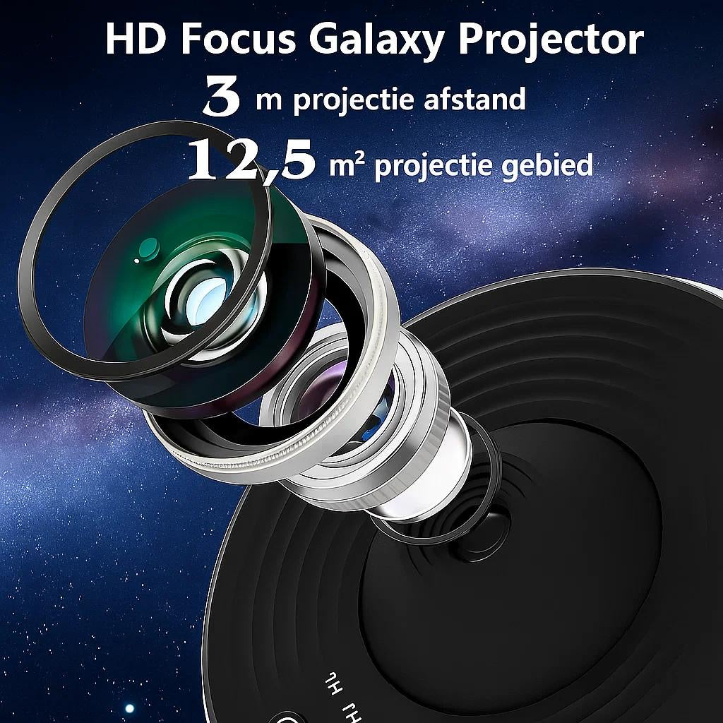 StellarGlow™ HD Galaxy Projector – Jouw Persoonlijke Poort naar het Universum