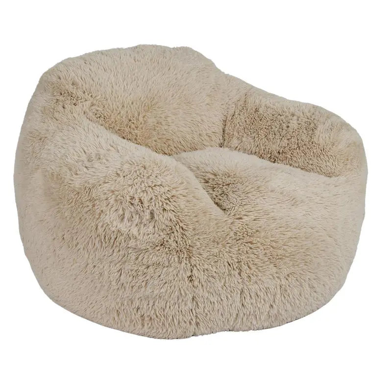 Loungestoel faux fur