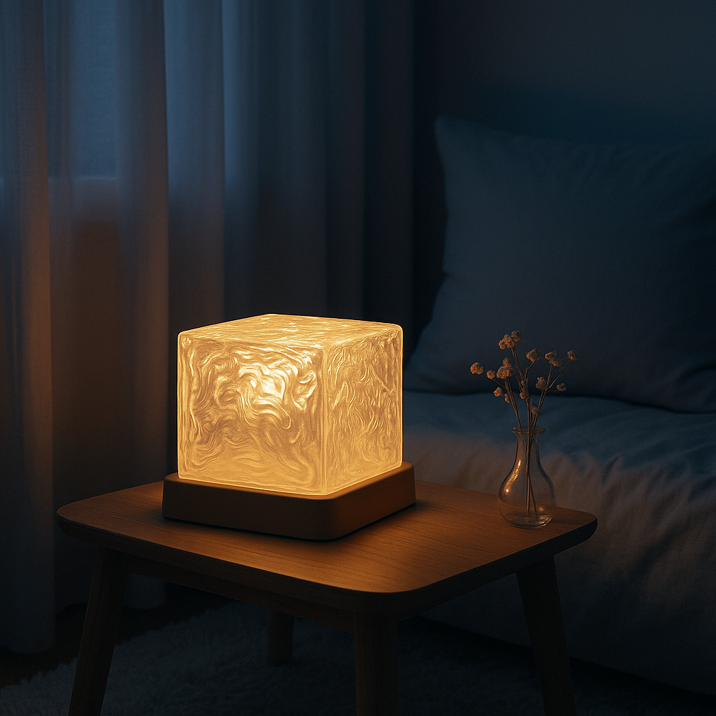 Oceaangloed Projector Nachtlamp – 16 Kleuren
