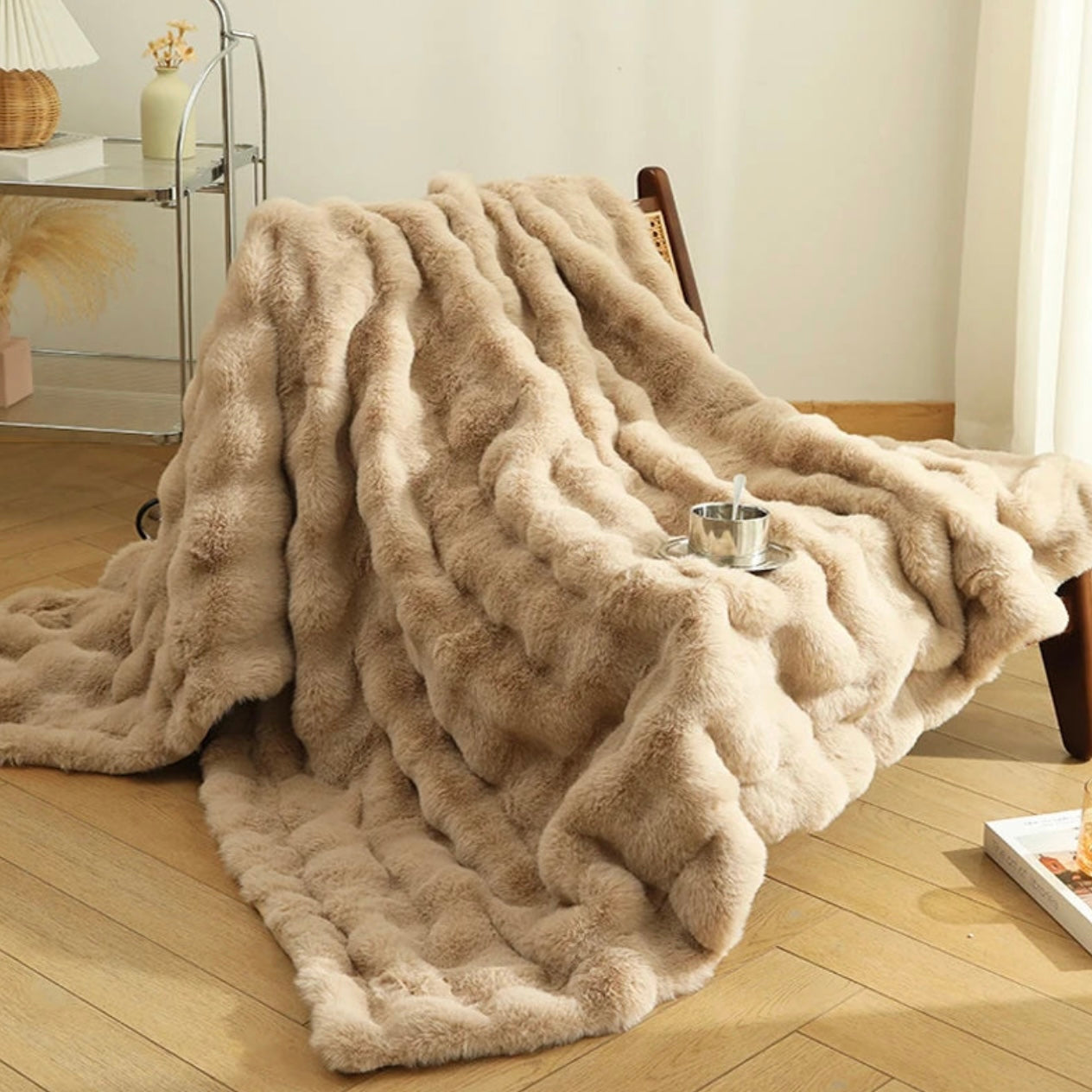Luxe Fluffy Deken - Emmey | Luxe Woondeken