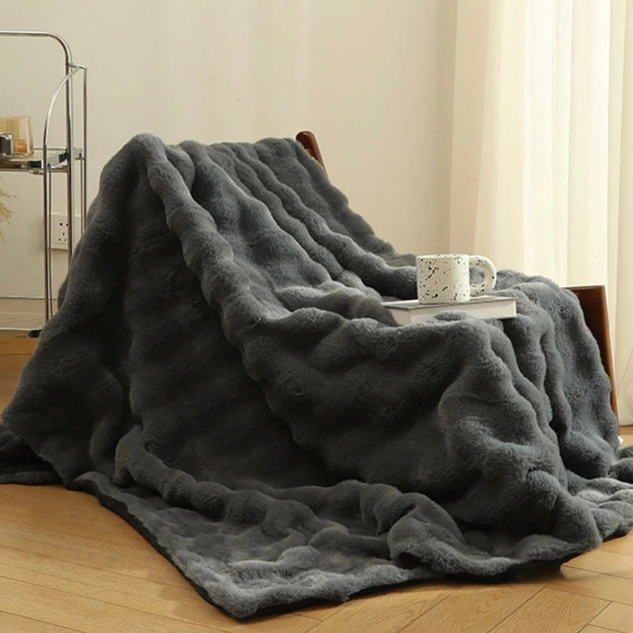 Luxe Fluffy Deken - Emmey | Luxe Woondeken